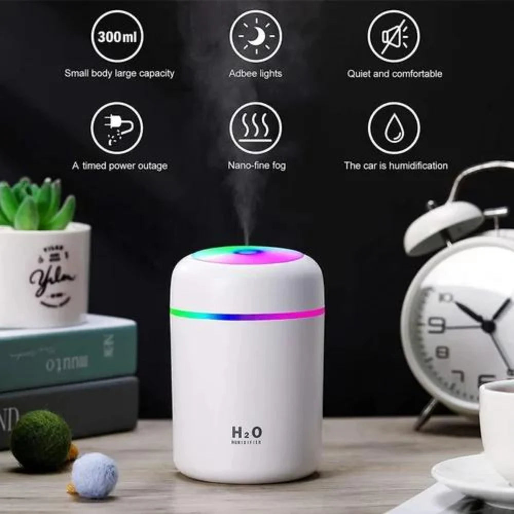 H2O USB Personal Cool Mist Humidifier