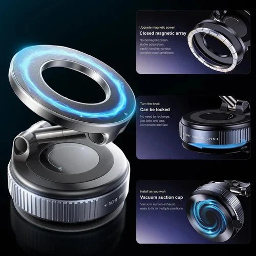 Magnet Vacuum Magnetic Phone Holder