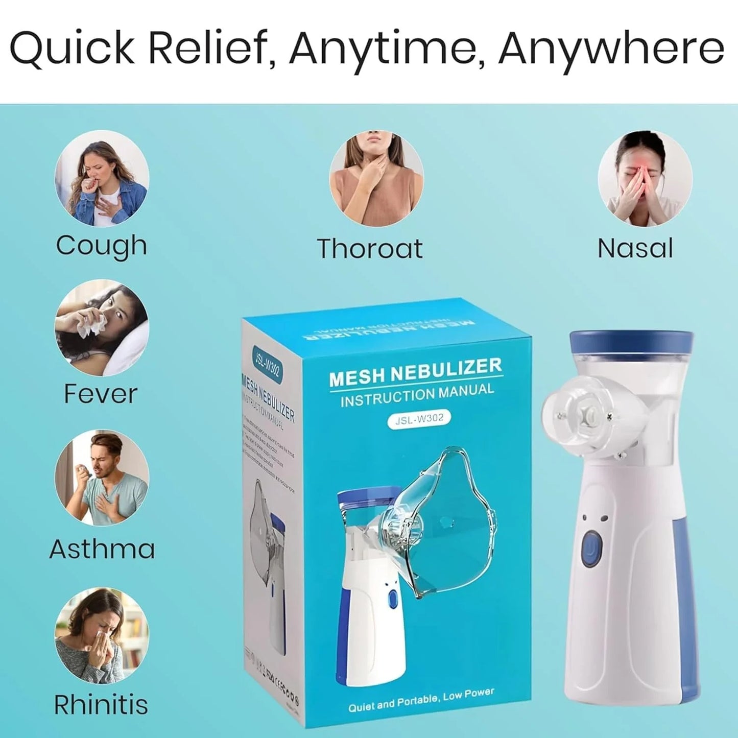 Portable Handheld Nebulizer