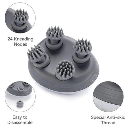 Silicone Smart Electric Scalp Massager