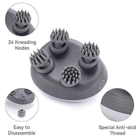 Silicone Smart Electric Scalp Massager